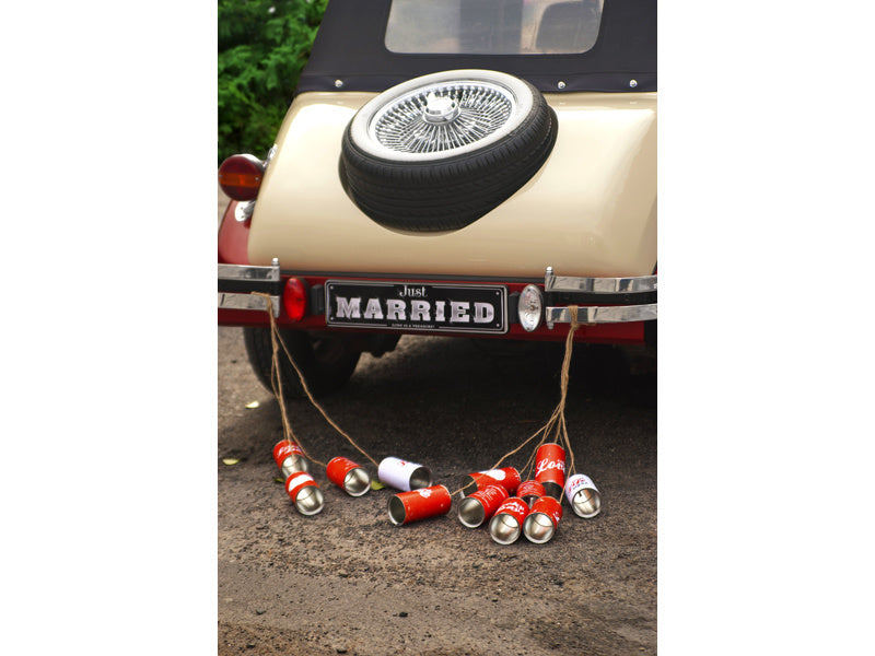 Boîtes de mariage Retro 14cm 5pcs