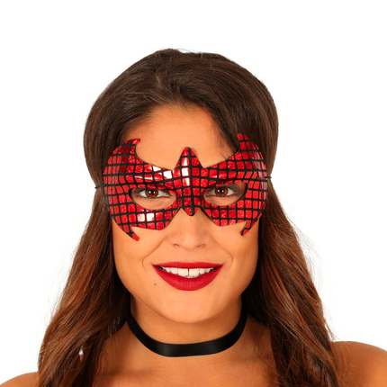 Masque Rouge Noir