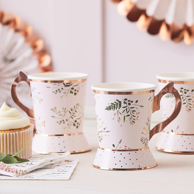 Tasses à thé 250ml 8pcs