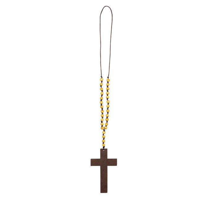 Chaîne Croix en bois