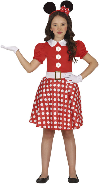 Costume de fille Minnie Mouse