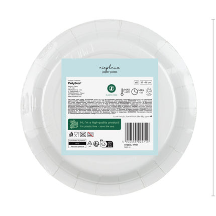 Assiettes de l'espace 18cm 6pcs