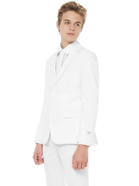 Costume blanc Garçon Ado <tc>OppoSuits</tc>