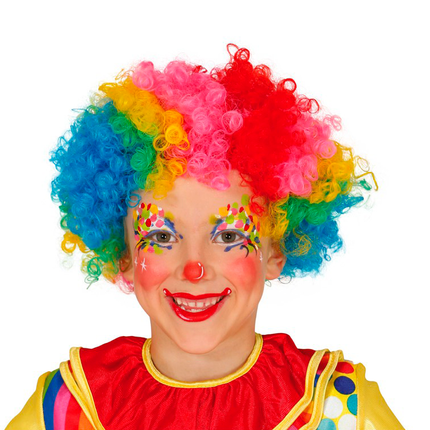 Perruque de clown enfant
