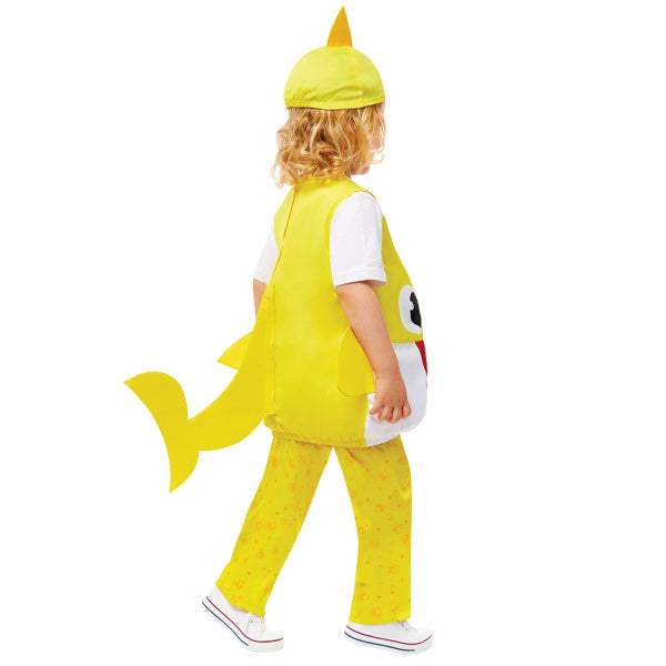 Costume pour bébé Baby Shark Yellow