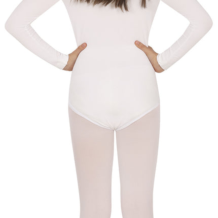 Justaucorps pour fille Blanc