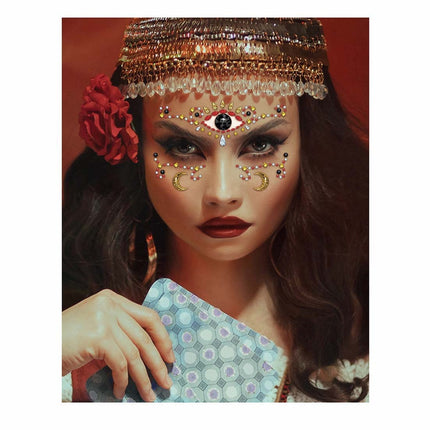 Bijoux pour autocollants de visage