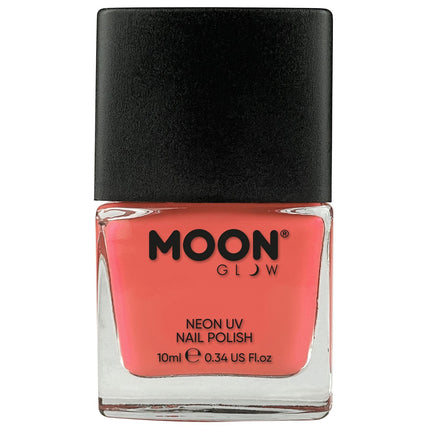 Moon Glow Vernis à ongles UV pastel néon corail 14ml