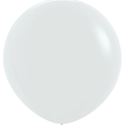 Ballons blancs 91cm 10pcs