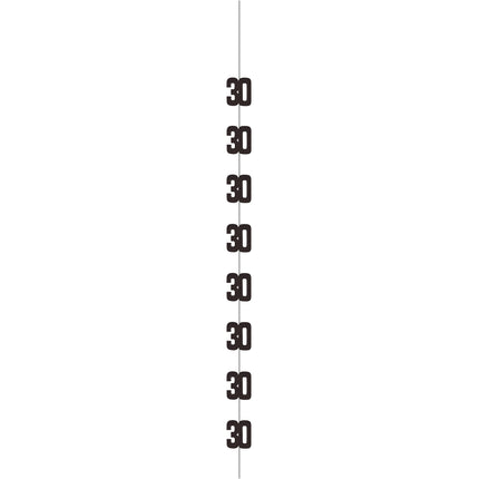 30 ans Décoration suspendue Argent 1.52m