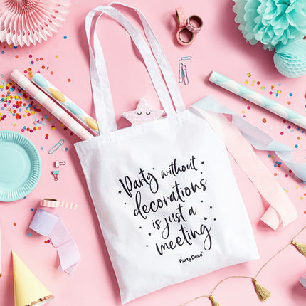 Sac à main Party White 42cm