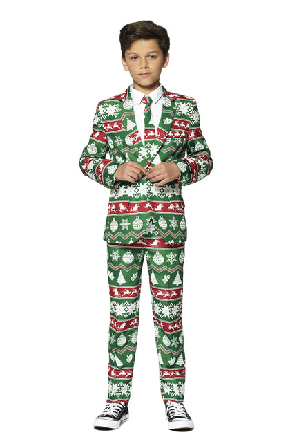 Costume vert L'enfant de Noël