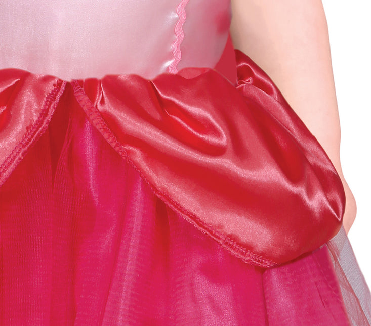 Robe de princesse fille rose