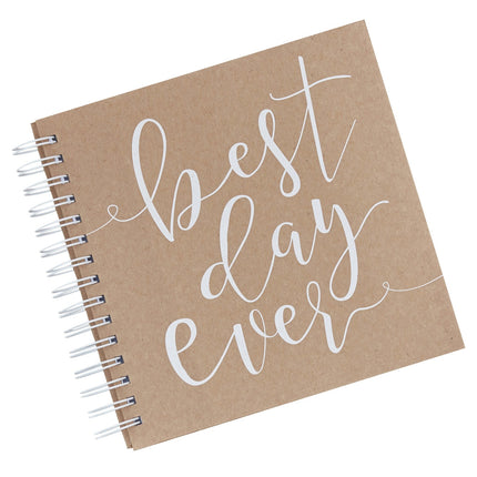 Livre d'or Best Day Ever 21cm