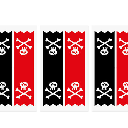 Sacs à partager Pirate 18cm 6pcs