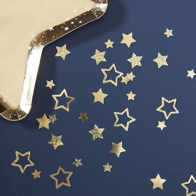 Confetti de table or étoiles 19gr