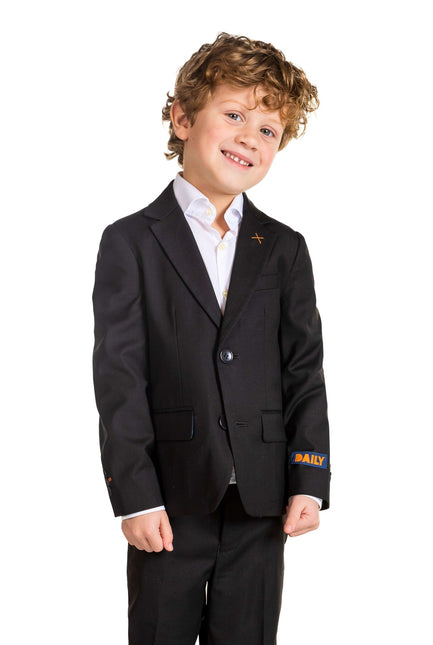 Costume quotidien noir Garçon <tc>OppoSuits</tc>
