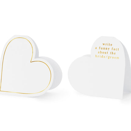 Porte-nom Coeur 10pcs