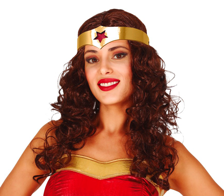 Bandeau pour perruque de super-héroïne