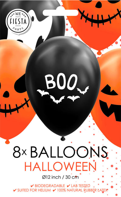 Ballons d'Halloween 30.5cm 8pcs