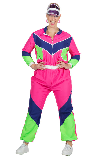 Tracksuit 80s Neon Ladies