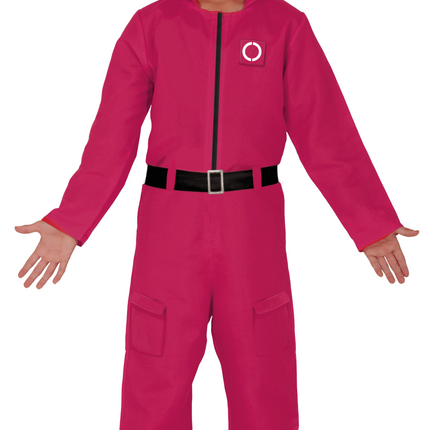 Combinaison de calmar rouge rose