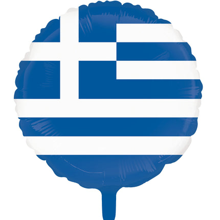 Ballon à l'hélium Grèce vide 45cm