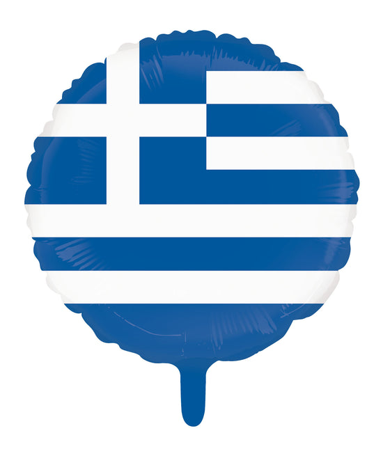 Ballon à l'hélium Grèce vide 45cm