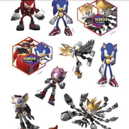 Faux tatouages Sonic