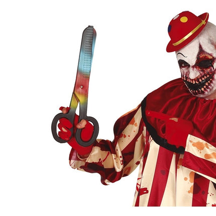 Ciseaux d'Halloween multicolores 40cm