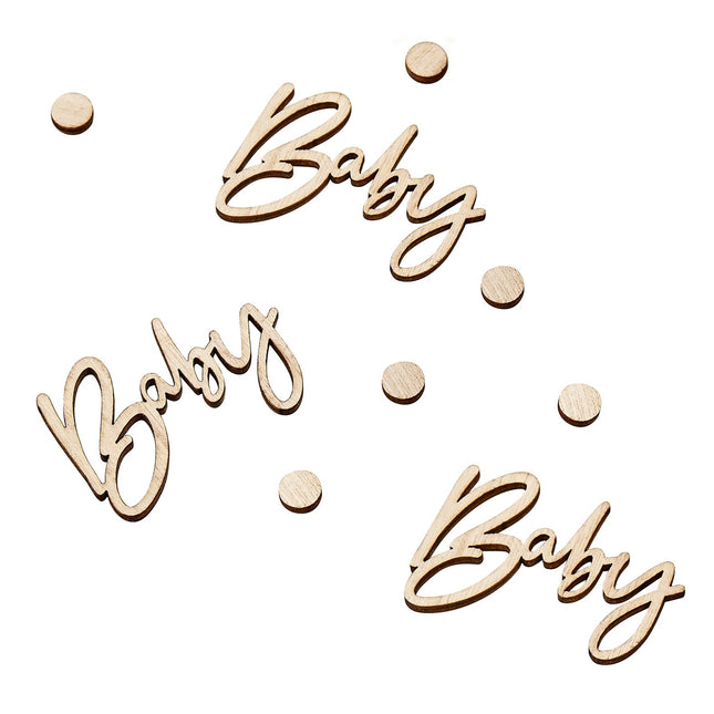 Confetti Baby Wood 18pcs