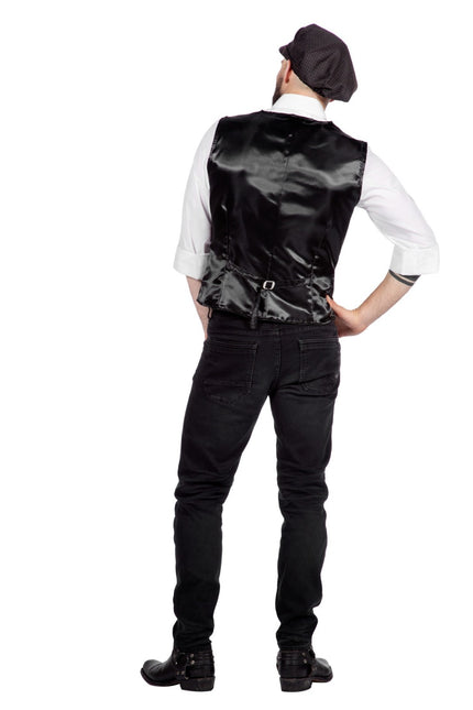 Set d'habillage pour les années folles 20S Gillet et casquette pour hommes