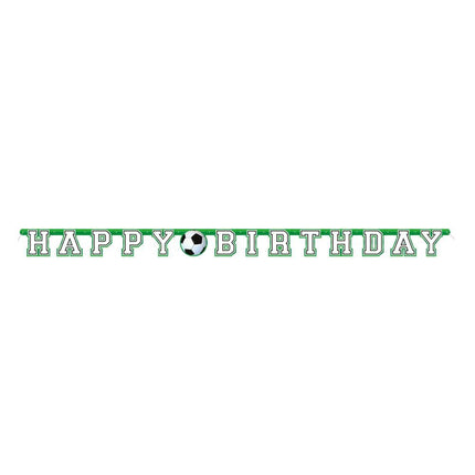 Guirlande de lettres de football Joyeux anniversaire 2.13m
