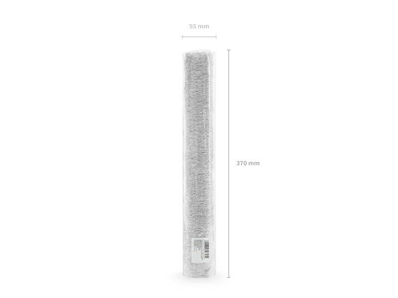 Chemin de table argenté 9m
