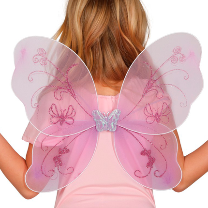 Ailes violettes enfant 48cm