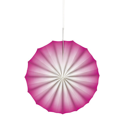 Eventails en papier coloré 3pcs
