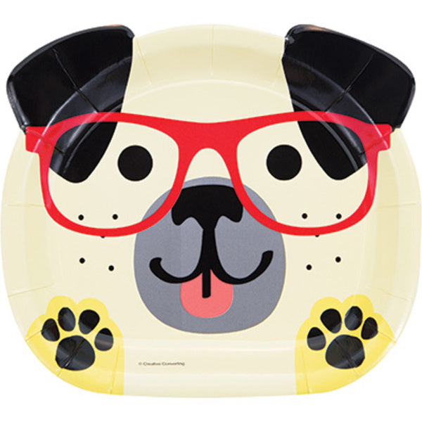 Assiettes Chiens 20cm 8pcs