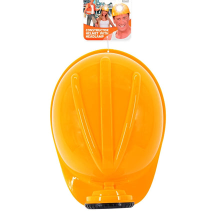 Casque de chantier avec lumière