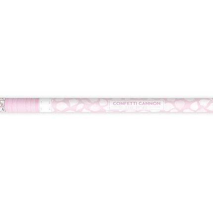 Confetti Cannon Pétales de roses blanches 80cm