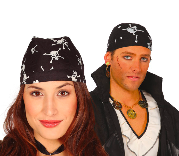 Bandana pirate Tête de mort