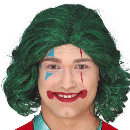 Perruque Joker verte