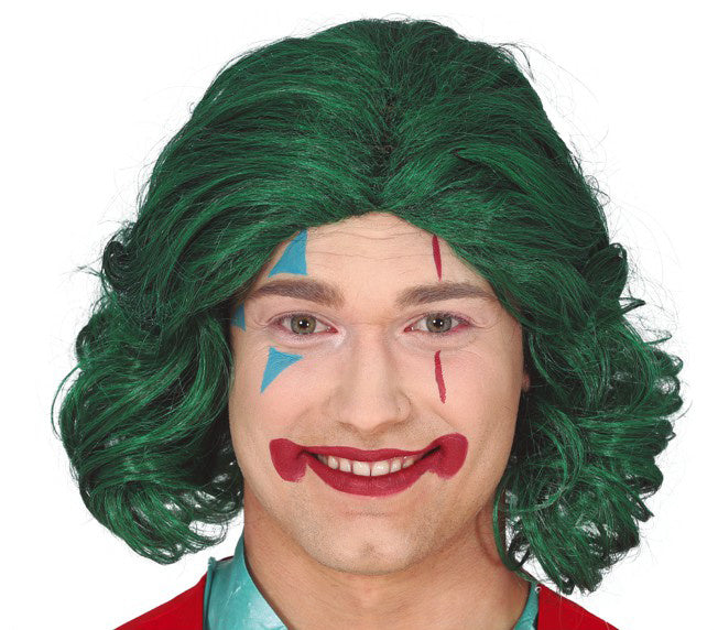 Perruque Joker verte