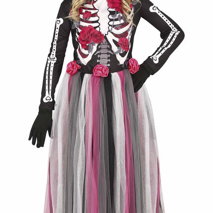 Costume de fille Dia De Los Muertos
