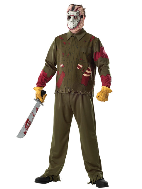 Costume d'Halloween Jason Green XL