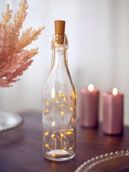 Bougie émoussée Rose Gold Metallic 12cm 6pcs