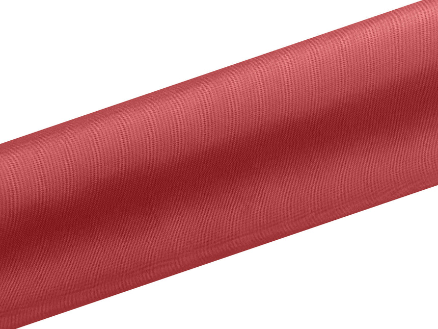 Chemin de table rouge 16cm 8.2m