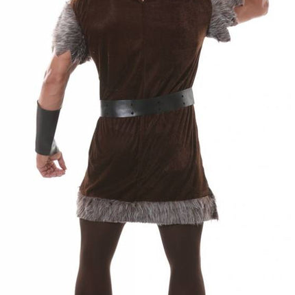 Costume de viking Marron Gris Hommes