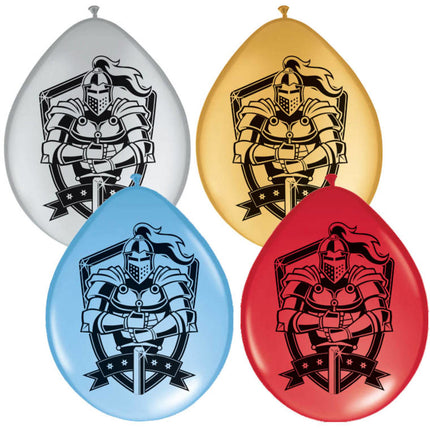 Ballon chevalier 8pcs 30cm