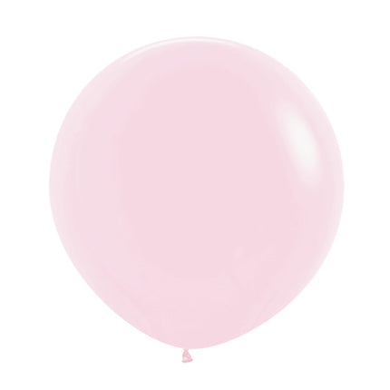 Ballons Pastel Rose Mat 61cm 10pcs