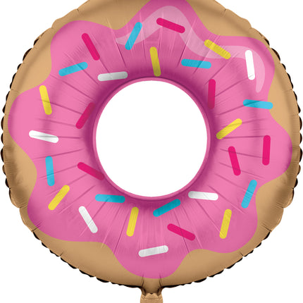Donut Helium Balloon Empty 77cm